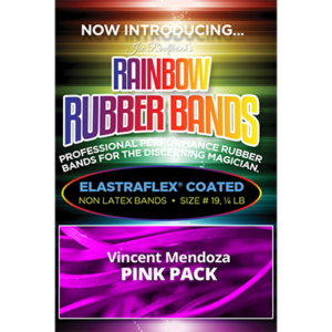 Joe Rindfleisch's Rainbow Rubber Bands - Vince Mendoza Pink