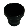 Harmonica Chop Cup Black (Silicon) by Leo Smetsers - Trick